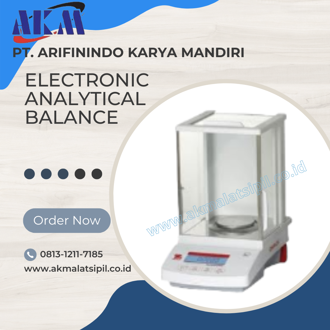 Electronic Analytical Balance - PT. Arifinindo Karya Mandiri - Supplier ...